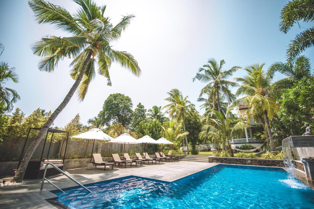 Tropical House - Jungleside Villa Hikkaduwa Buitenkant foto