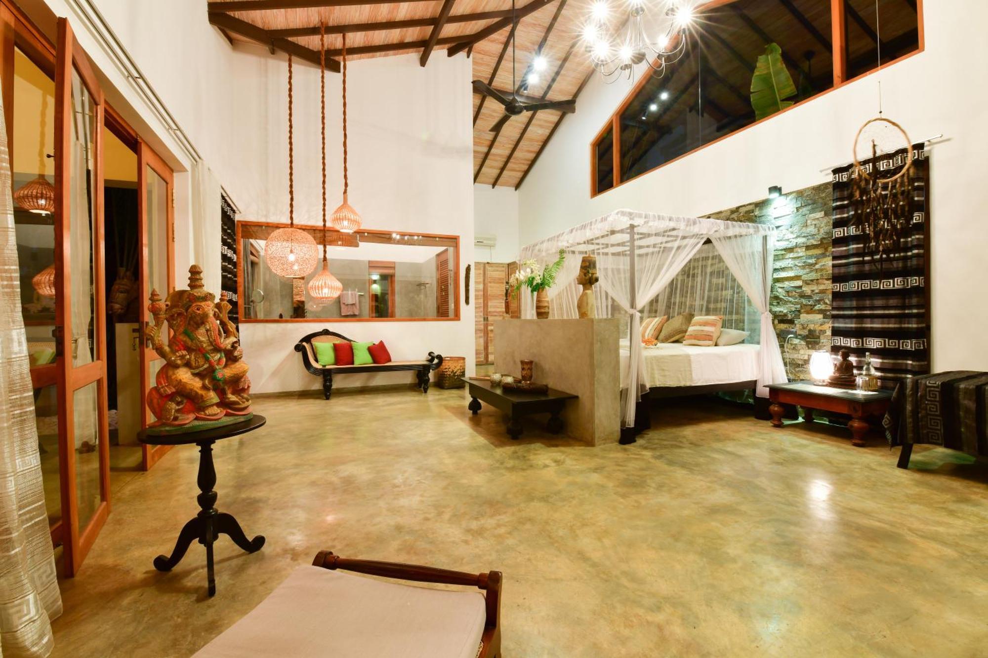 Tropical House - Jungleside Villa Hikkaduwa Kamer foto