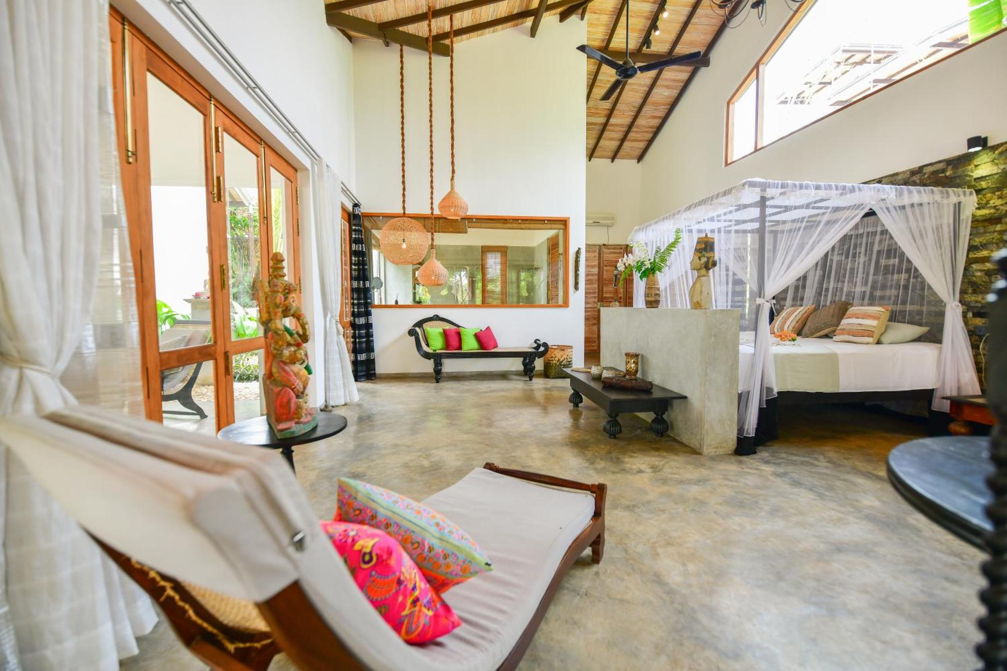 Tropical House - Jungleside Villa Hikkaduwa Kamer foto